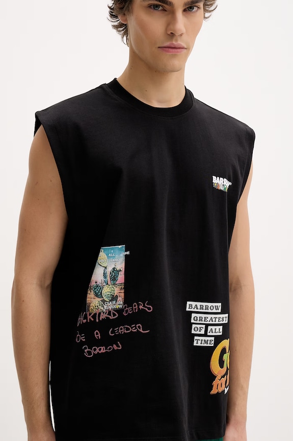 Barrow t-shirt bawełniany S6BWUATH033