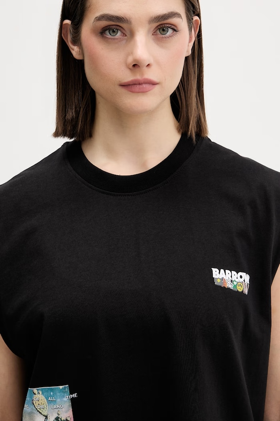 Barrow t-shirt bawełniany S6BWUATH033