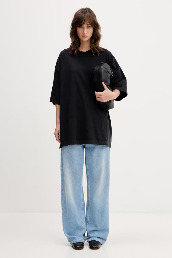 VETEMENTS t-shirt bawełniany Iconic Logo ME76TR139BB