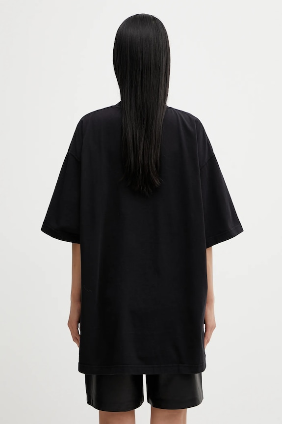 Хлопковая футболка VETEMENTS Paris Tourist ME76TR244B