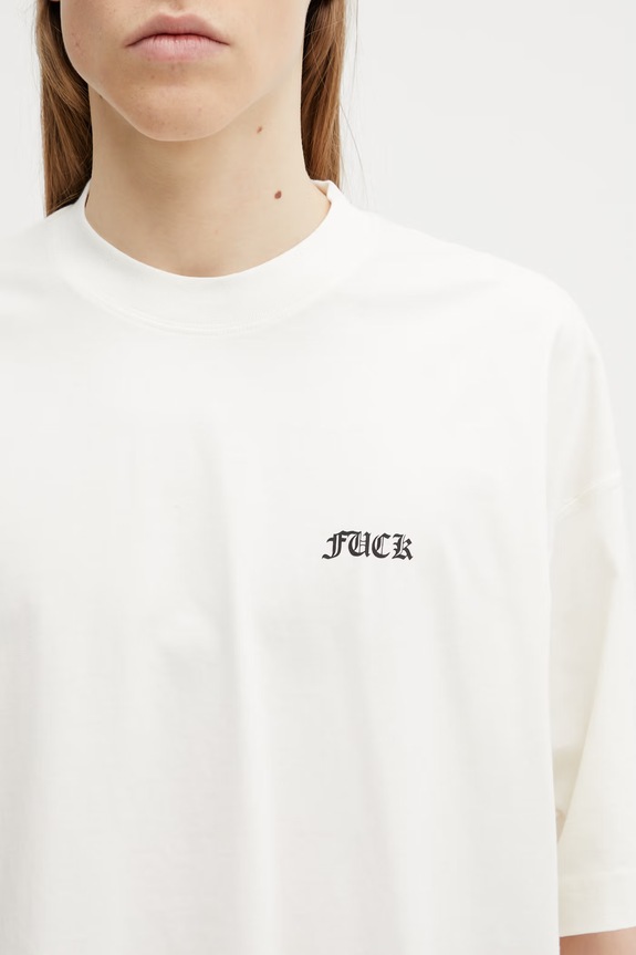 VETEMENTS t-shirt bawełniany FU ME76TR188V