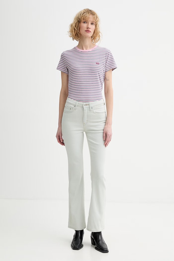 Ρούχα Βαμβακερό μπλουζάκι Levi's LSE_PERFECT TEE A3116.0044 ροζ