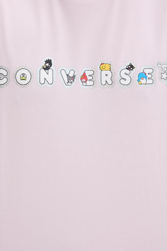 Converse t-shirt bawełniany x HELLO KITTY CVM5T517