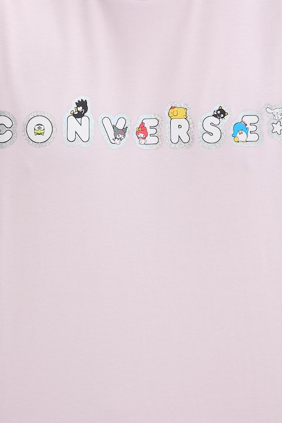 Converse t-shirt bawełniany x HELLO KITTY CVM5T517