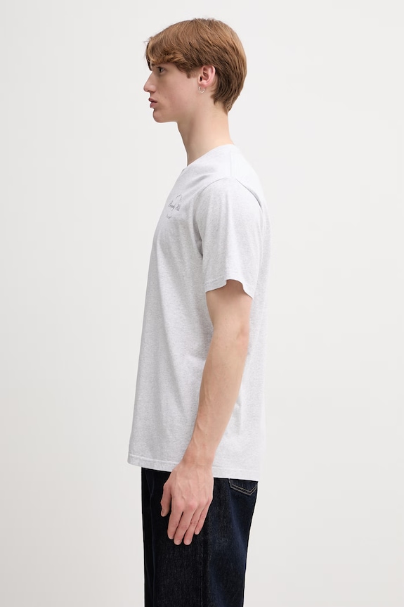 Одяг Sporty & Rich Beverly Script футболка бавовняна TO11976257GY03 сірий