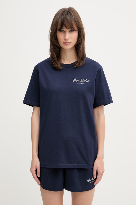 Sporty & Rich Vendome LA футболка бавовняна TO11976269BL106