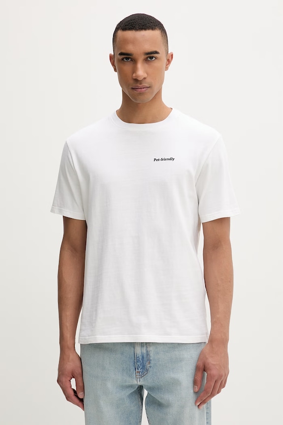 Odzież Kaotiko T-shirt bawełniany AS021.01.G002 beżowy