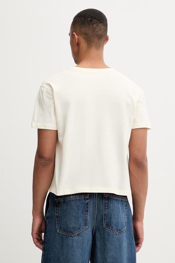 Odzież Kaotiko T-shirt bawełniany AS028.01.M002 beżowy