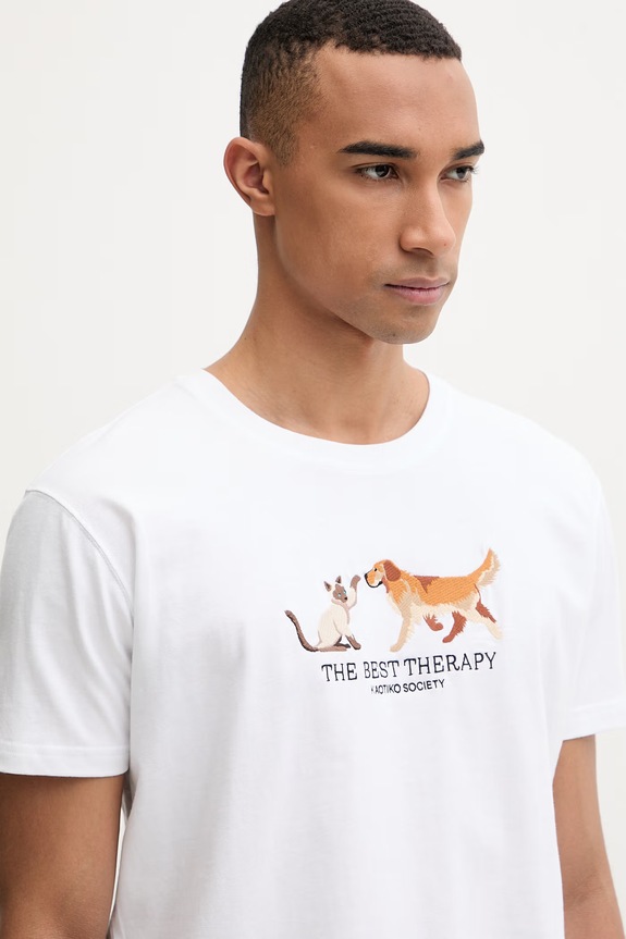 Kaotiko T-shirt bawełniany AS031.02.M002