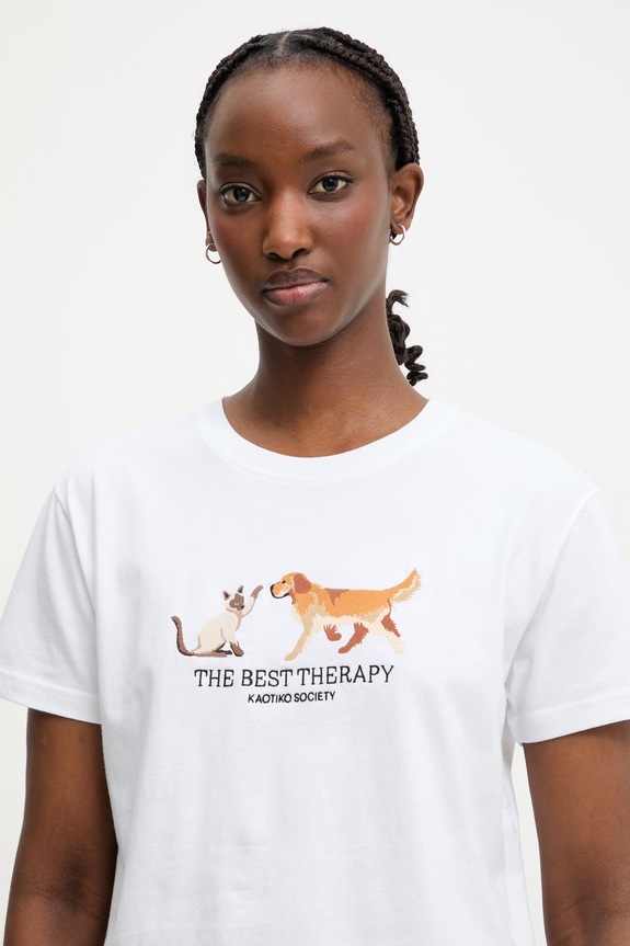 Kaotiko T-shirt bawełniany AS031.02.M002