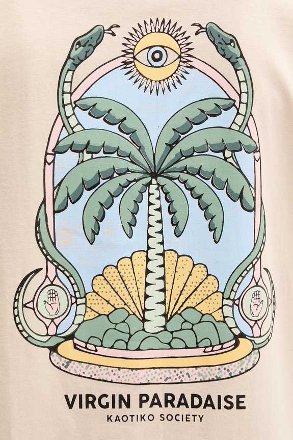 Kaotiko T-shirt bawełniany AS041.01.G002