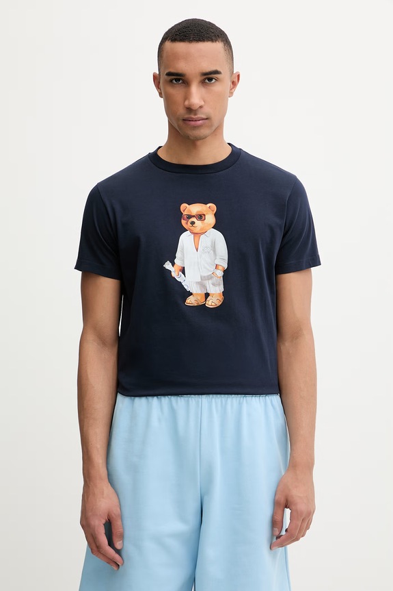 Baron Filou T-shirt bawełniany Filou CLXVIII. 000015517 granatowy SS26