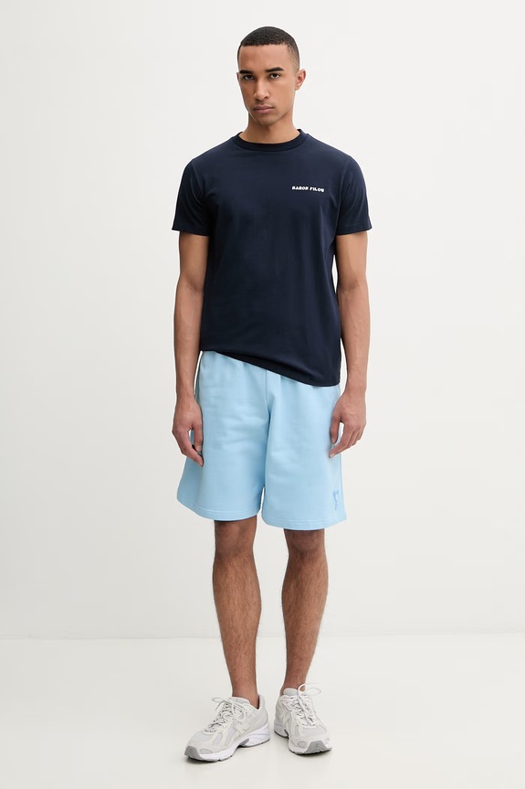 Baron Filou T-shirt bawełniany Filou CLXVIII. BARON 000015594 granatowy SS26