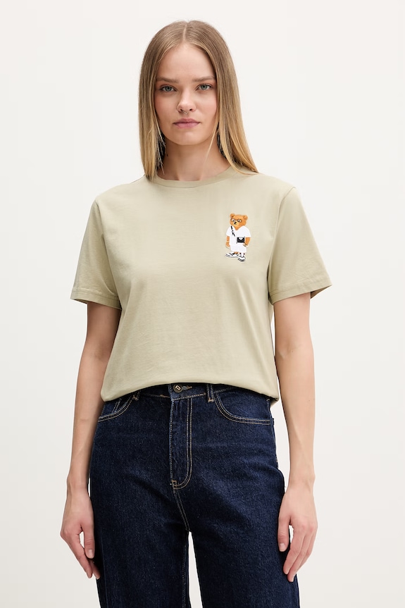 Odzież Baron Filou T-shirt bawełniany Filou CLXIX. 000014926 zielony