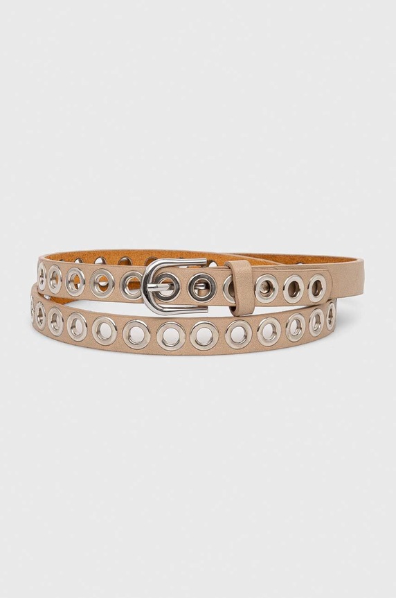 Answear Lab curea piele bej 6839.ijs