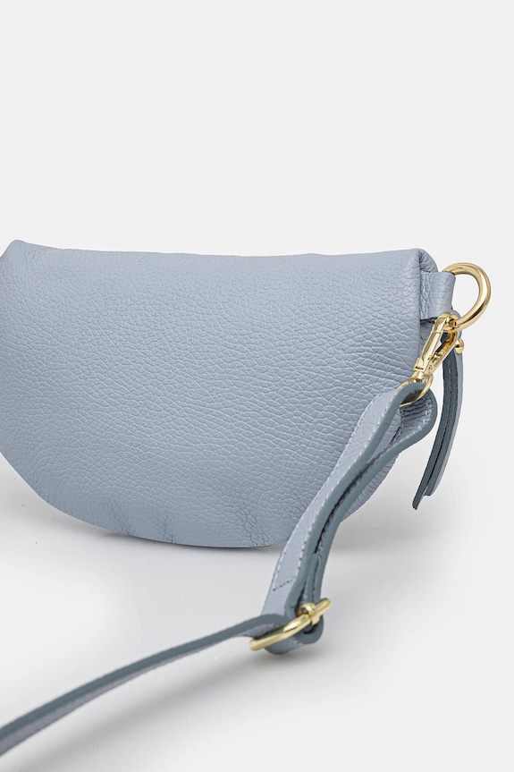 Accesorii Answear Lab borseta de piele 565.HWK albastru