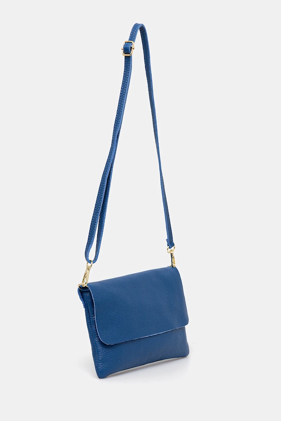 Answear Lab poseta de piele 433.HWK albastru WW25