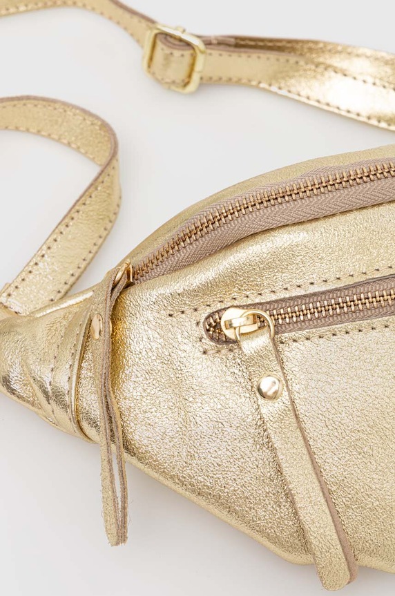 Αξεσουάρ Δερμάτινη τσάντα φάκελος Answear.LAB 886.HKK χρυσαφί