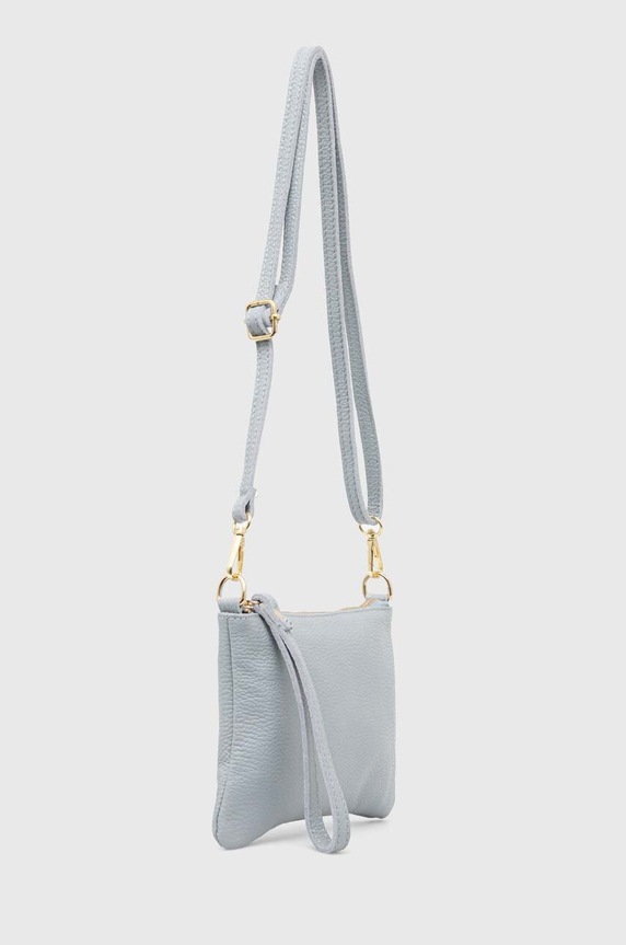 Answear Lab poseta de piele 679.HKK albastru WW25