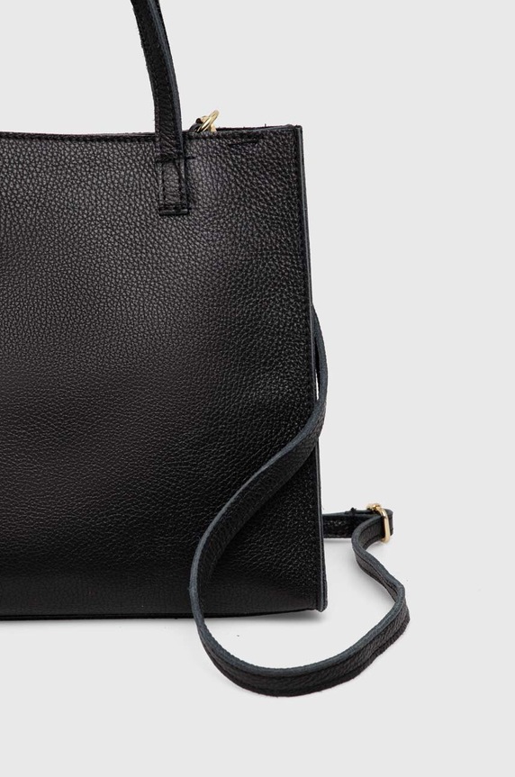 Αξεσουάρ Δερμάτινη τσάντα Answear.LAB 948.HWK μαύρο