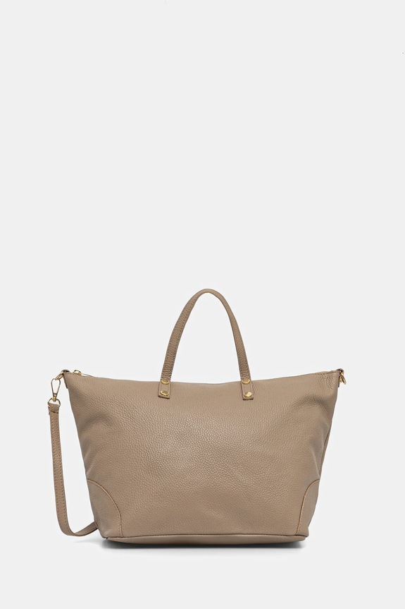 Answear Lab poseta de piele uni maro 951.HWK