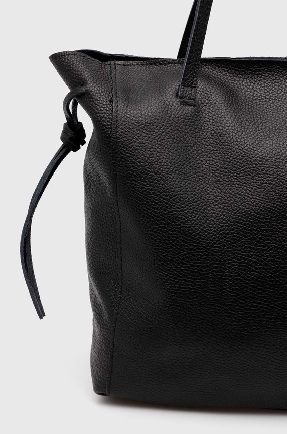 Αξεσουάρ Δερμάτινη τσάντα Answear.LAB 949.HWK μαύρο