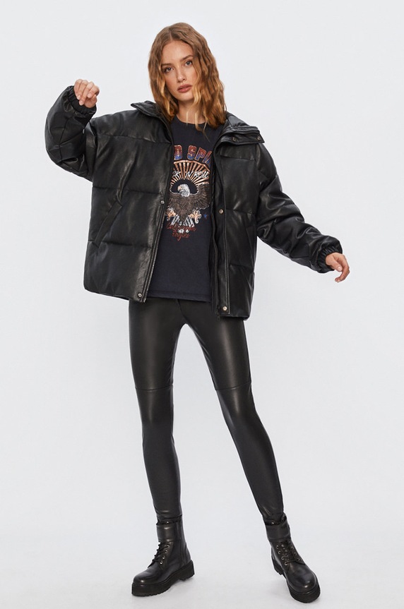 Answear Lab - Kurtka WA20.KUD010 czarny WA20