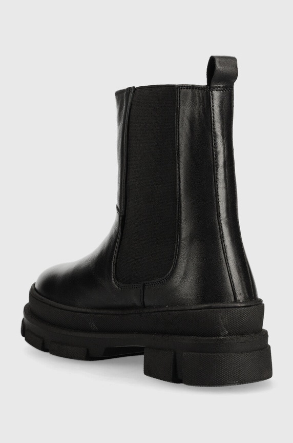 Obuwie Answear.LAB sztyblety skórzane SV.21350.DB czarny