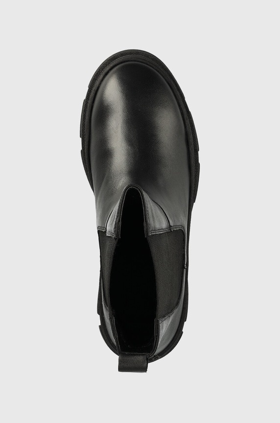 Answear.LAB sztyblety skórzane czarny SV.21350.DB