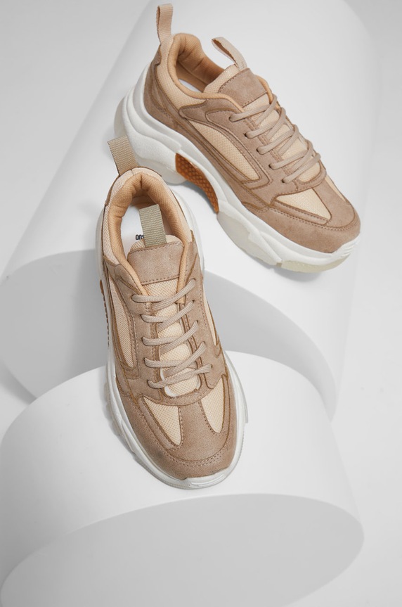 Answear Lab sneakersy imitacja zamszu beżowy Z.240..1.DB