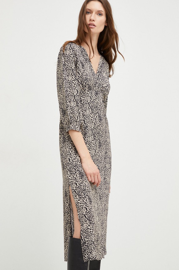 Answear.LAB sukienka czarny 13598.WK