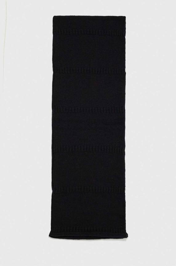 Μάλλινος σκούφος και κασκόλ Answear.LAB μαύρο WA23.CAD00L.db
