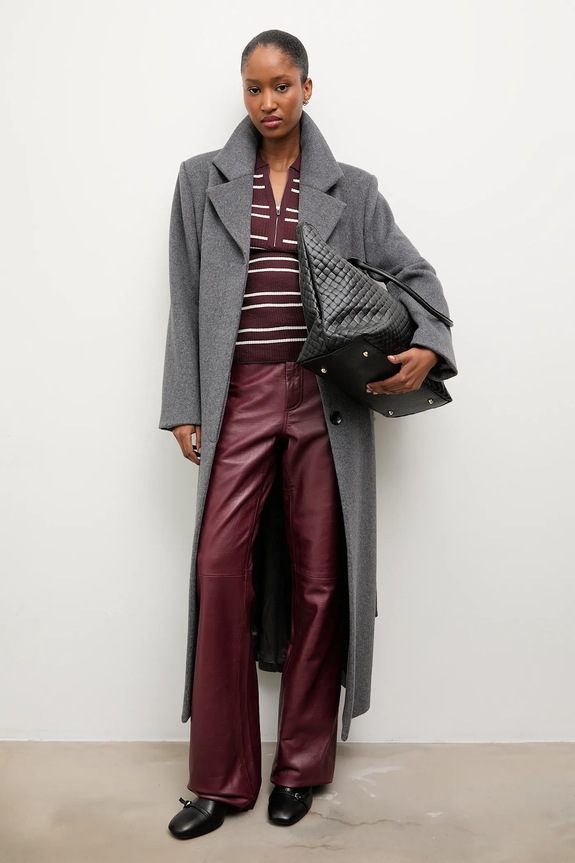 Abbigliamento Answear Lab cappotto WA24.KPD002 grigio