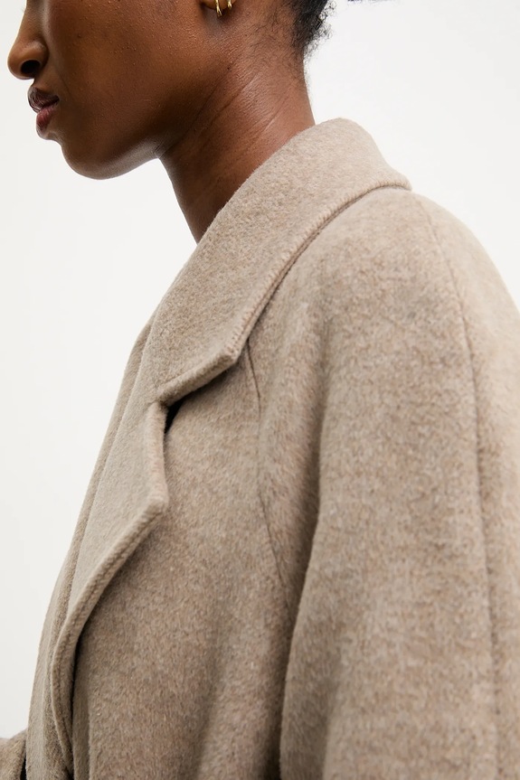 Μάλλινο παλτό Answear Lab WA24.KPD006