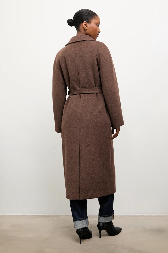 Abbigliamento Answear.LAB cappotto in lana WA24.KPD006 marrone