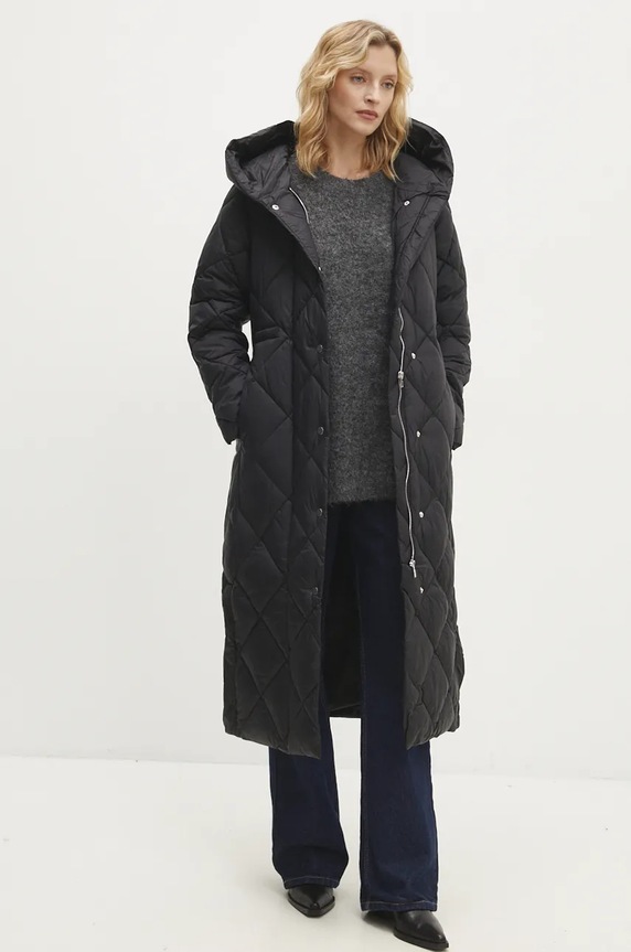 Answear.LAB kurtka WA24.KUD015 czarny WA24