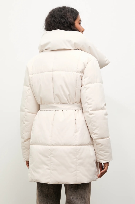 Odjeća Answear.LAB prošivena jakna za žene WA24.KUD019 bež