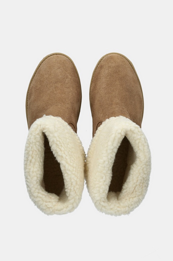 Semišové sněhule Answear.LAB AW23.9.cd béžová
