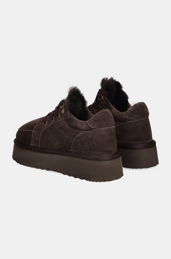 Answear.LAB velúr hócipő barna AW24.2.cd