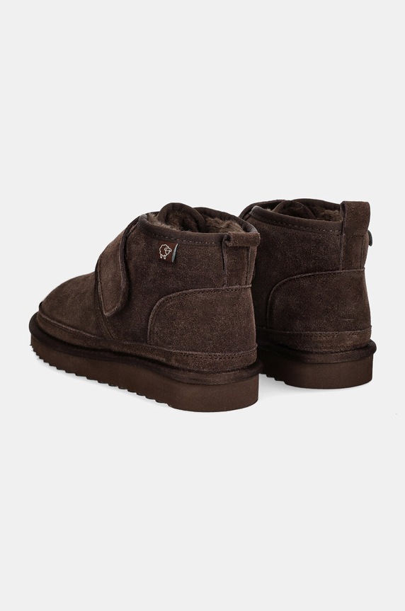 Answear.LAB śniegowce zamszowe AW24.7.cd brązowy