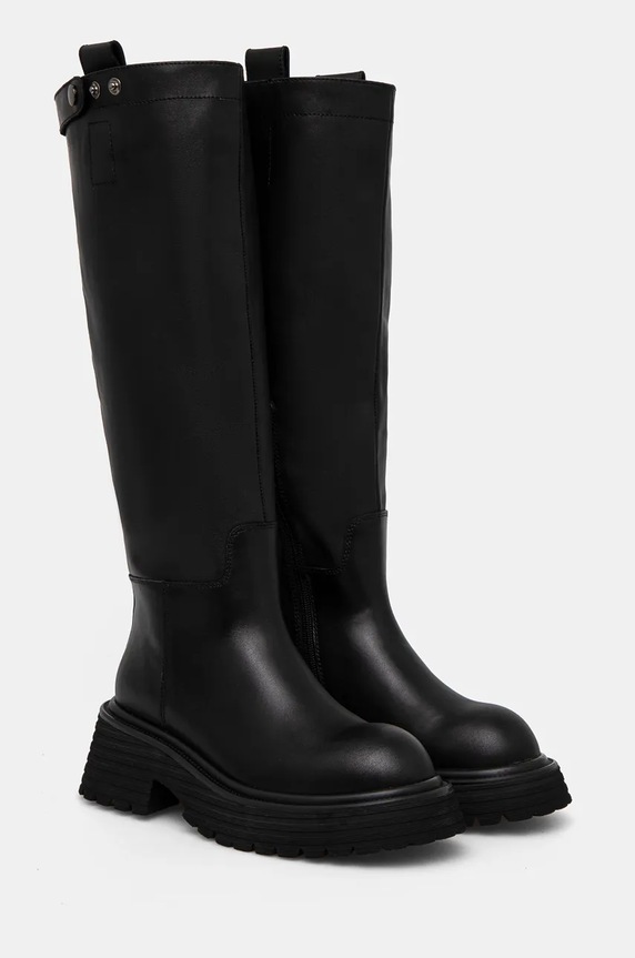 Answear Lab ghete de piele 2279.1636.1.cd negru WA24
