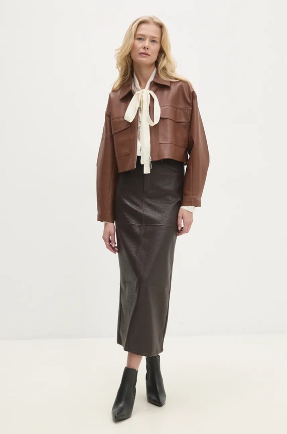 Кожени боти Answear.LAB MAYKE02.TRAT