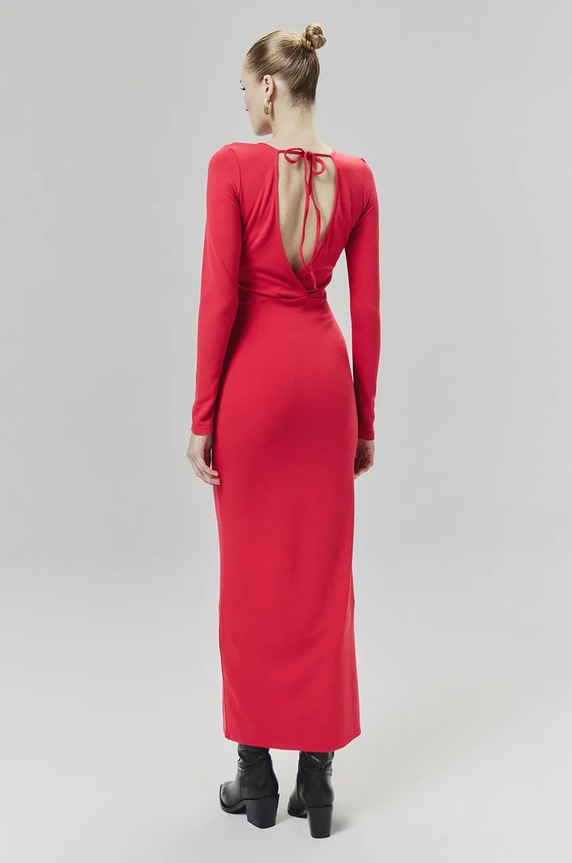 Answear Lab rochie WA24.SUD011 rosu WA24