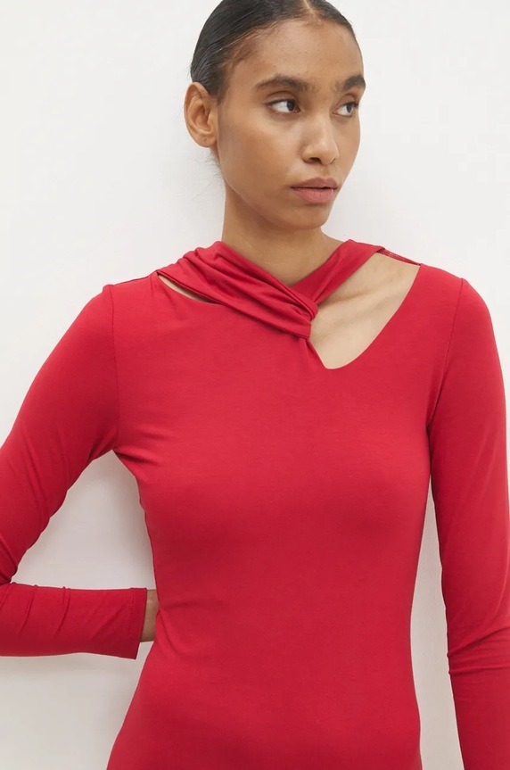 Haljina Answear.LAB crvena WA24.SUD015