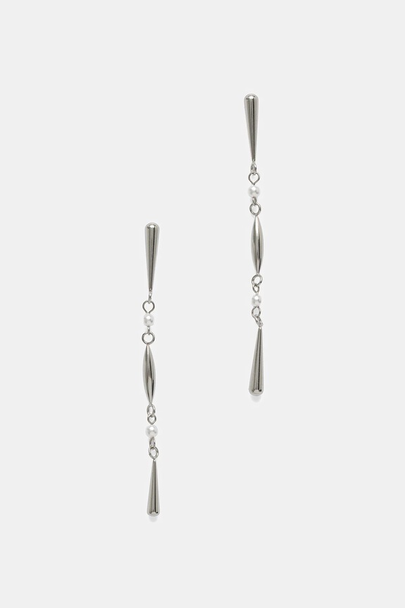 Σκουλαρίκια Answear.LAB ασημί E295-140-036.hak