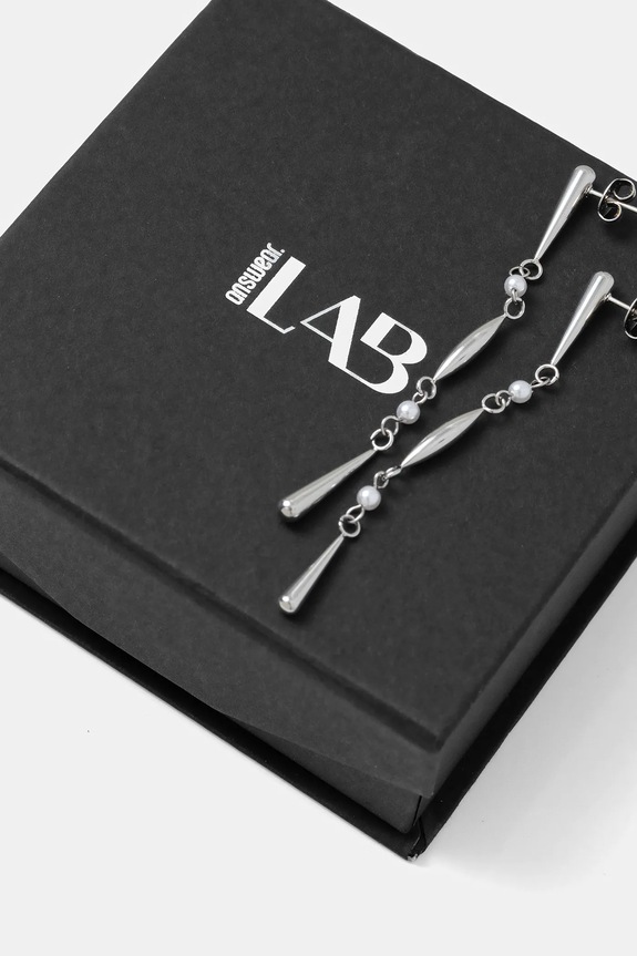 Αξεσουάρ Σκουλαρίκια Answear.LAB E295-140-036.hak ασημί