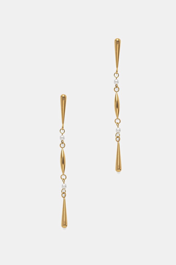 Σκουλαρίκια Answear.LAB χρυσαφί E295-160-036.hak