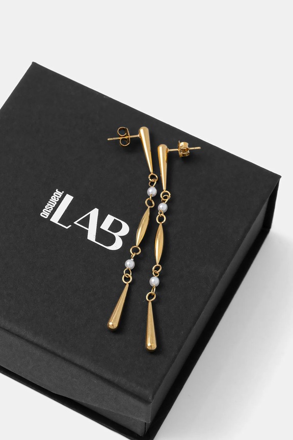 Αξεσουάρ Σκουλαρίκια Answear.LAB E295-160-036.hak χρυσαφί