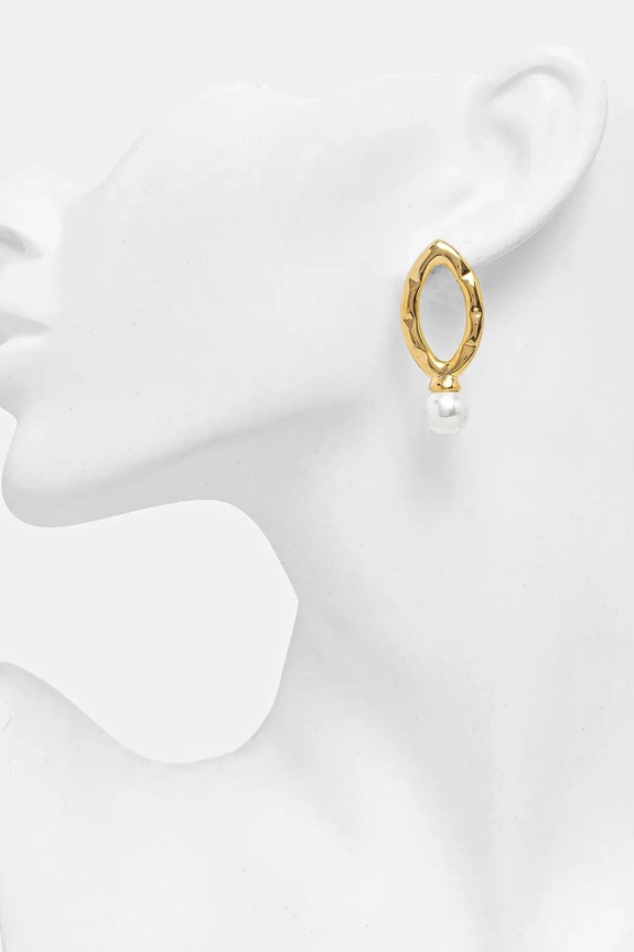 Σκουλαρίκια Answear.LAB E350-E220-061.hak χρυσαφί WA25