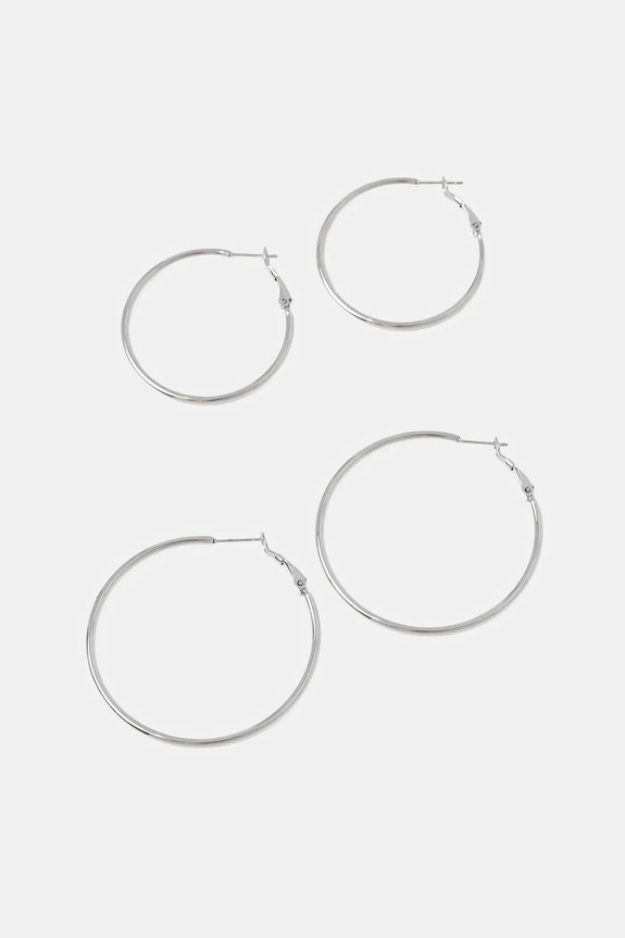 Answear Lab cercei 2-pack 2-pack argintiu 7191039202;7191039102.hak